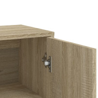 Produktbild för Skänkar 3 st sonoma-ek 60x31x84 cm konstruerat trä