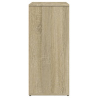 Produktbild för Skänkar 2 st sonoma-ek 60x31x70 cm konstruerat trä