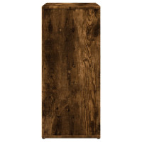 Produktbild för Skänkar 2 st rökfärgad ek 60x31x70 cm konstruerat trä