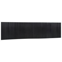 Produktbild för Rumsavdelare svart 165x800 cm bambu