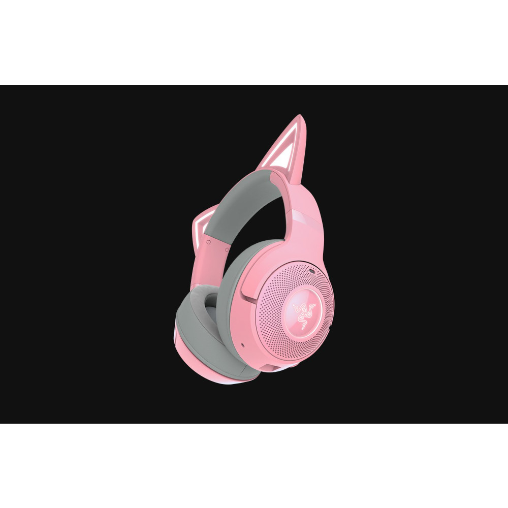 Produktbild för Razer Kraken Kitty V2 BT Headset Trådlös Huvudband Spela Bluetooth Rosa