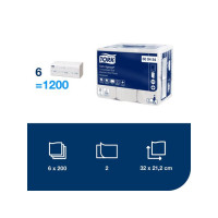 Produktbild för Handduk TORK Adv H2 Xpress Komp. 1200/fp