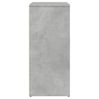 Produktbild för Skänkar 2 st betonggrå 60x31x70 cm konstruerat trä