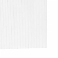Produktbild för Rumsavdelare vit bredd 600 cm höjd 165 cm bambu