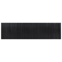 Produktbild för Rumsavdelare svart 165x600 cm bambu