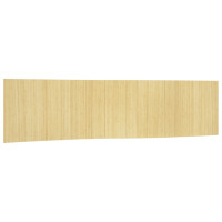 Produktbild för Rumsavdelare ljus naturlig 165x800 cm bambu