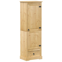 Produktbild för Garderob Corona 55x38x170 cm massiv furu