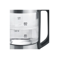 Produktbild för SEVERIN WK 3458 - vattenkokare - borstat rostfritt stål/glas