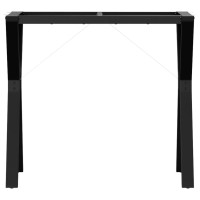 Produktbild för Bordsben för matbord Y-ram 80x40x73 cm gjutjärn
