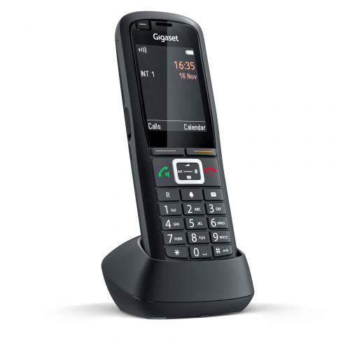 Gigaset Communications Gigaset R700H PRO DECT-telefon Namn och uppringnings-ID Svart