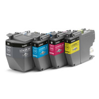 Produktbild för Brother LC422XLVAL bläckpatroner 4 styck Original Svart, Cyan, Magenta, Gul
