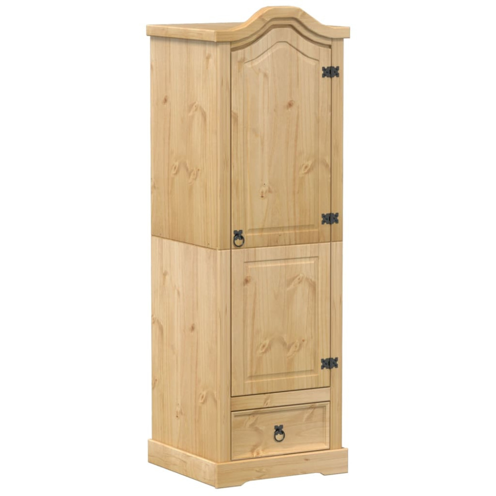 Produktbild för Garderob Corona 55x52x170 cm massiv furu