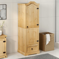 Produktbild för Garderob Corona 55x52x170 cm massiv furu