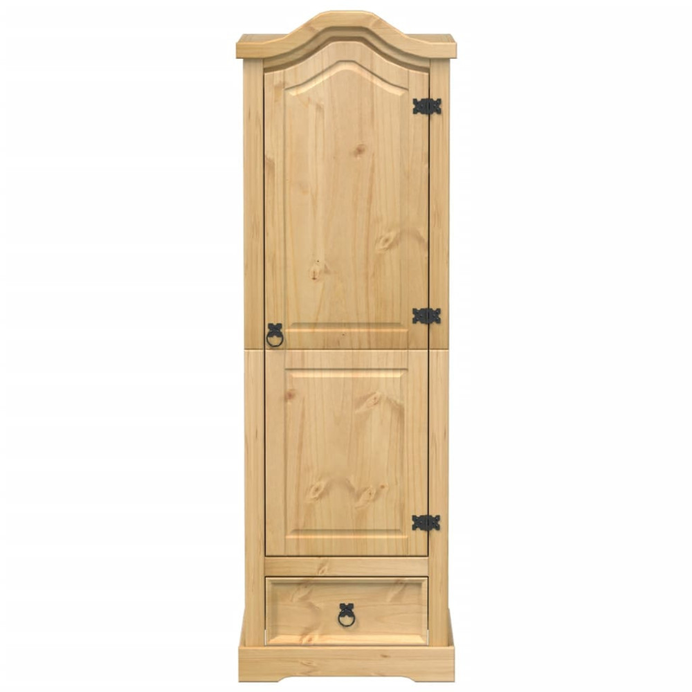 Produktbild för Garderob Corona 55x52x170 cm massiv furu