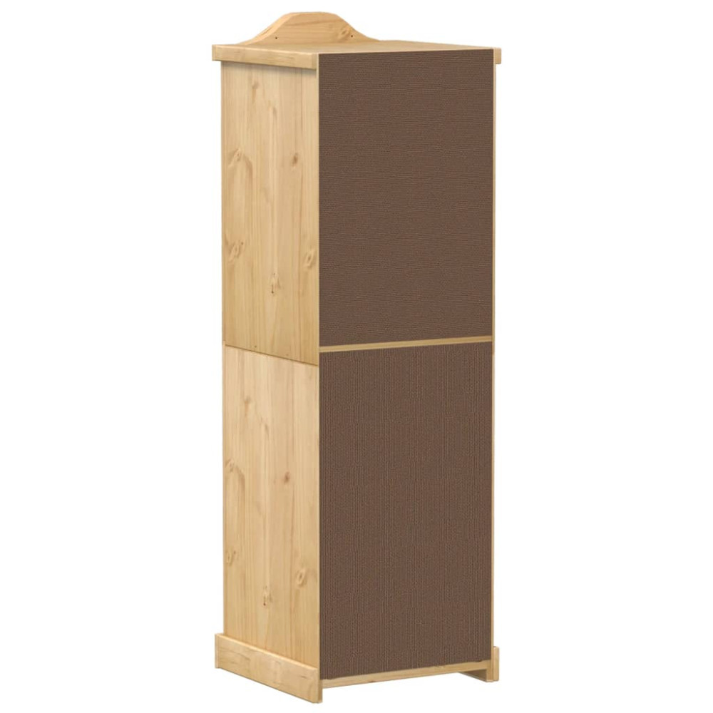 Produktbild för Garderob Corona 55x52x170 cm massiv furu
