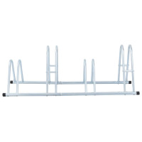 Produktbild för Cykelställ för 4 cyklar fristående galvaniserat stål