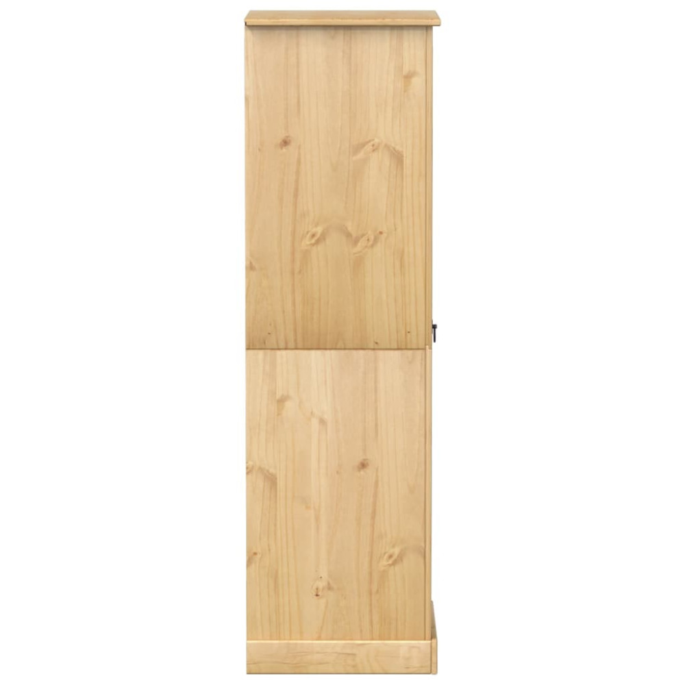 Produktbild för Garderob Corona 55x50x170 cm massiv furu