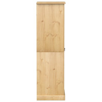 Produktbild för Garderob Corona 55x50x170 cm massiv furu