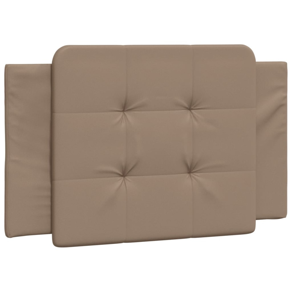 Produktbild för Bed Frame without Mattress "Zadar" Cappuccino 80x200 cm Faux Leather