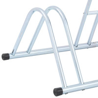Produktbild för Cykelställ för 6 cyklar fristående galvaniserat stål