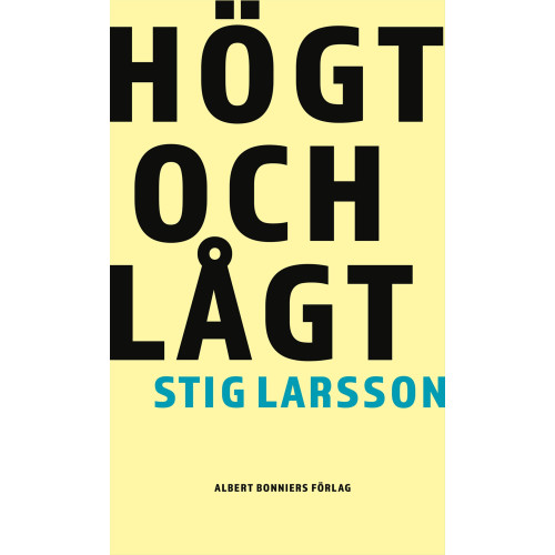 Stig Larsson Högt och lågt (bok, danskt band)