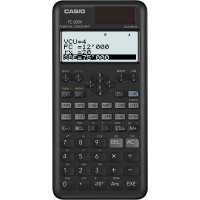 Produktbild för CASIO FC200V2WET - Miniräknare (16.2 x 7.7 x 1.1CM)