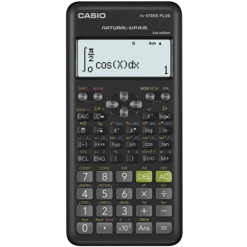 Casio CASIO FX570ESPLUSII - Miniräknare Unisex (11X77X162MM)
