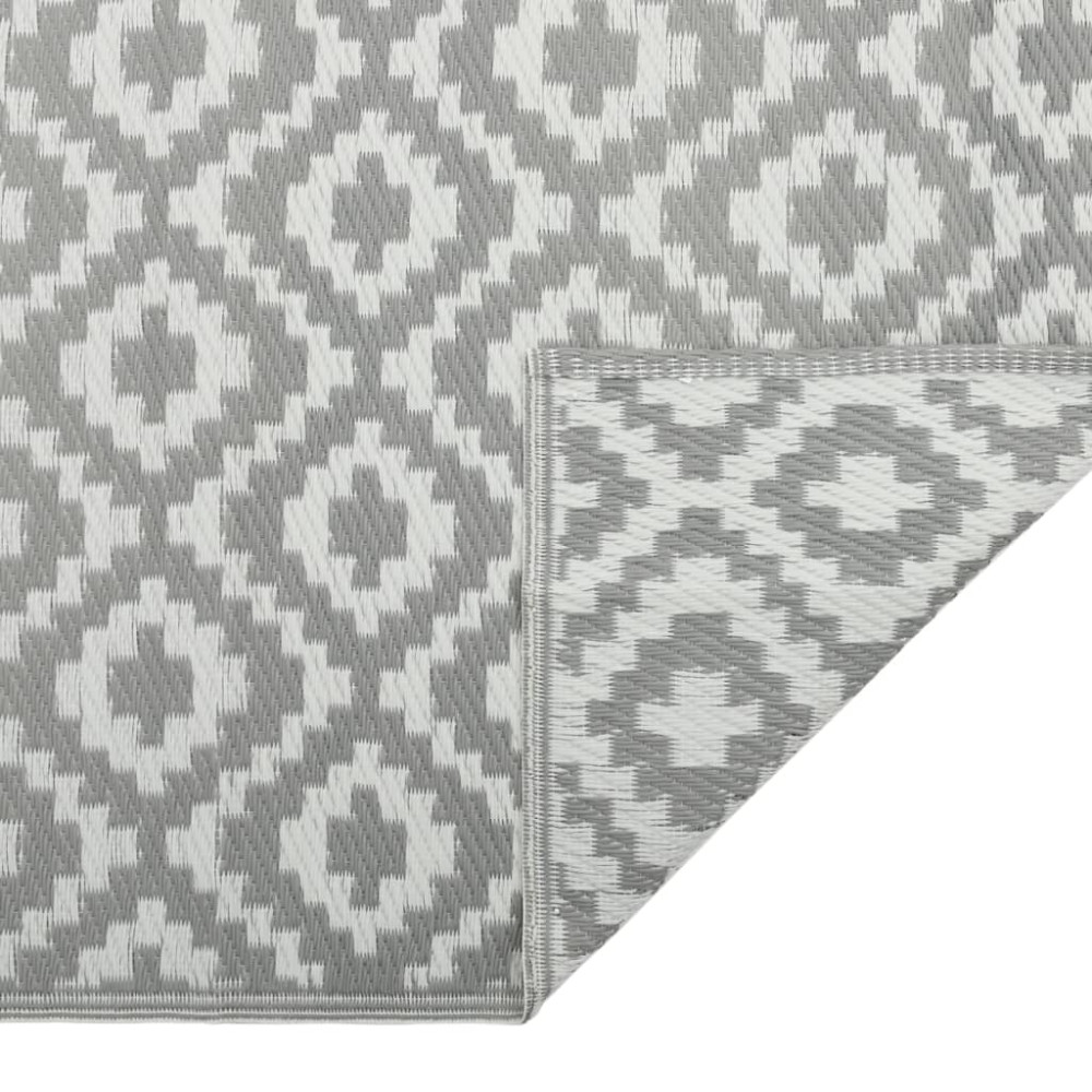Produktbild för Utomhusmatta ARAKIL grå 190x290 cm PP