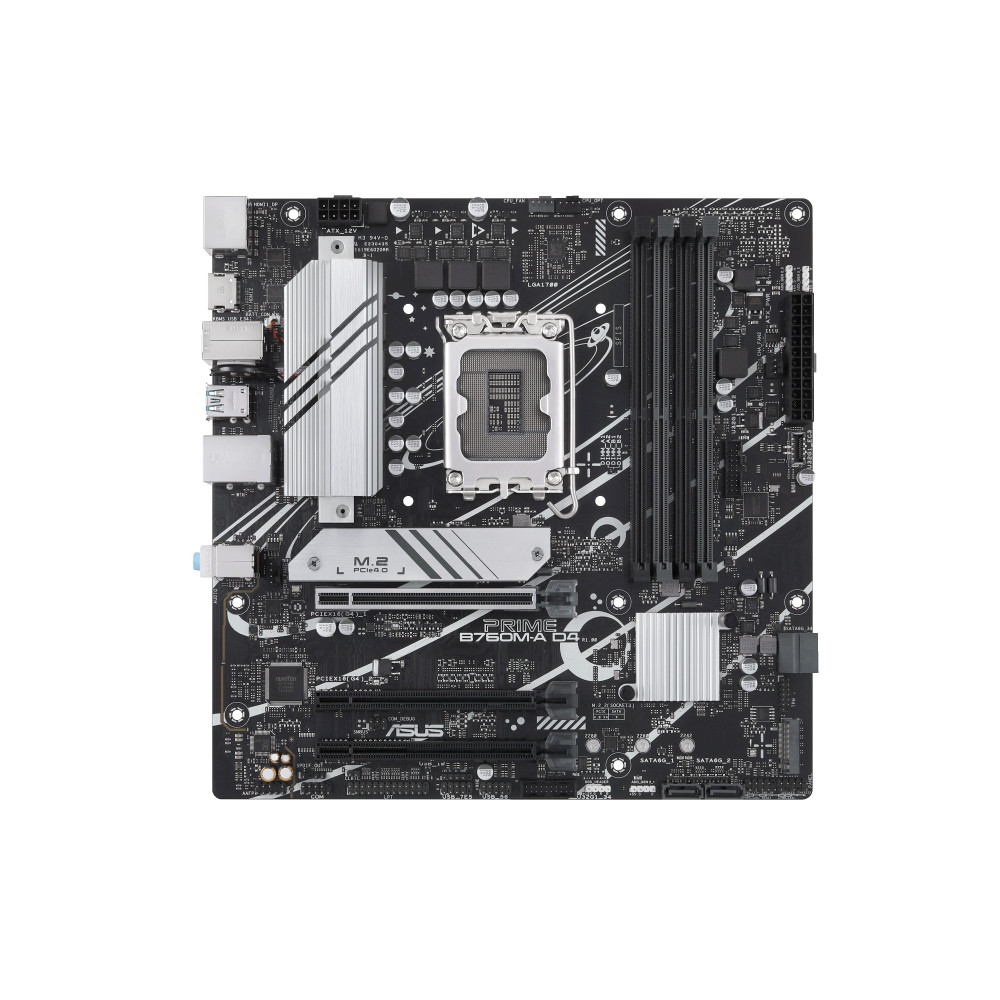Produktbild för ASUS PRIME B760M-A D4-CSM Intel B760 LGA 1700 micro ATX