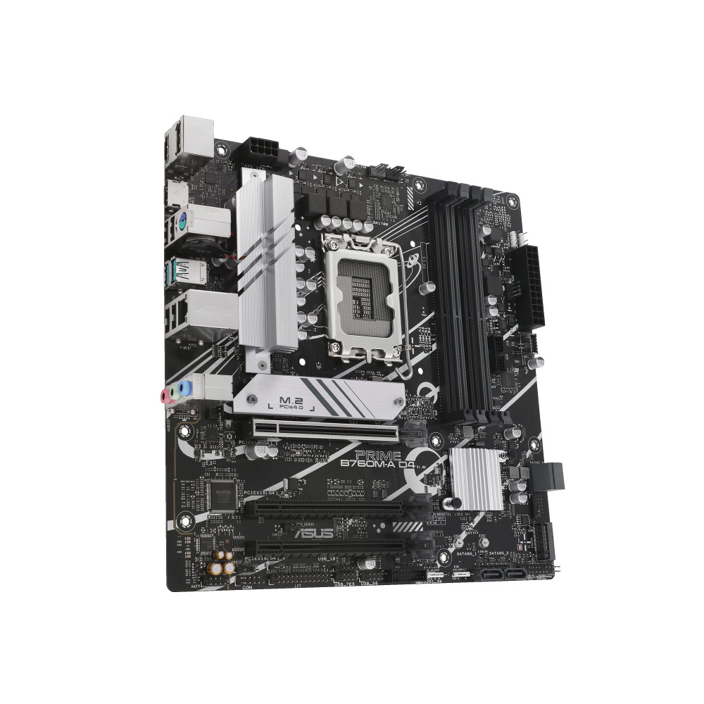Produktbild för ASUS PRIME B760M-A D4-CSM Intel B760 LGA 1700 micro ATX