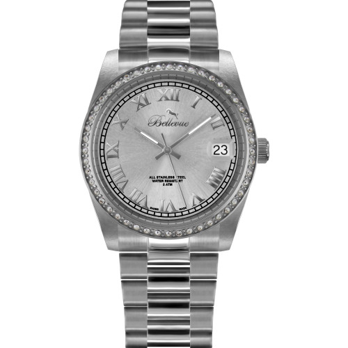 BELLEVUE BELLEVUE H3 - Quartz Klocka Dam (36MM)