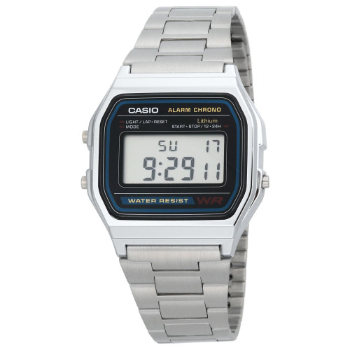 Casio CASIO A-158WA-1CR - Quartz Klocka Unisex (33MM)