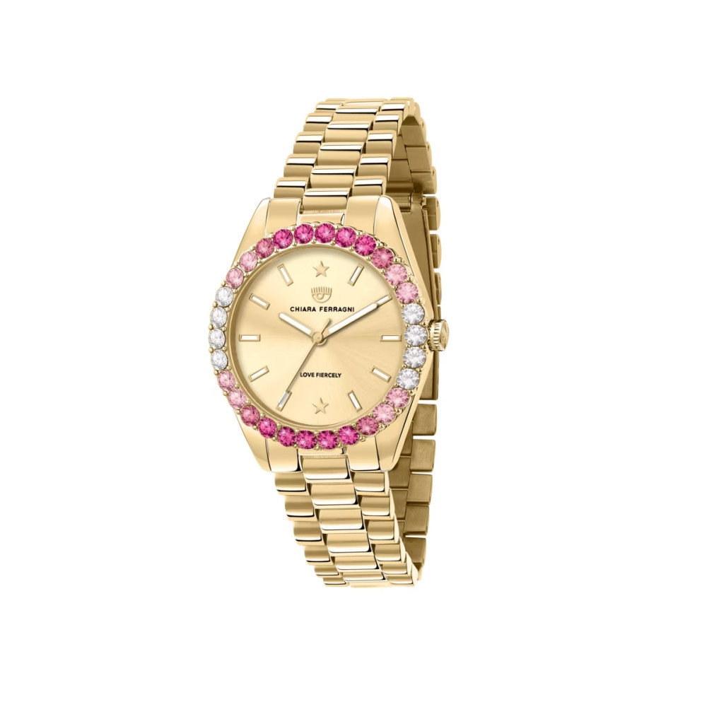 Produktbild för CHIARA FERRAGNI R1953100501 - Quartz Klocka Dam (34 MM)