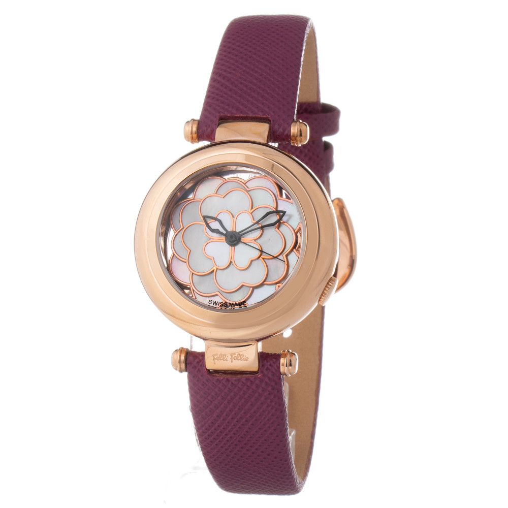 Produktbild för FOLLI FOLLIE WF15R009SP - Quartz Klocka Dam (28MM)
