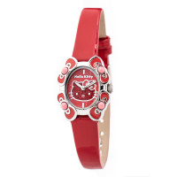 Produktbild för HELLO KITTY HK7129L-04 - Quartz Klocka Dam (23MM)