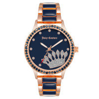 Produktbild för JUICY COUTURE JC1334RGNV - Quartz Klocka Dam (38 MM)