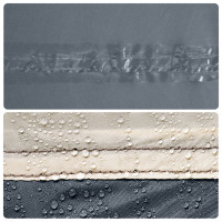 Produktbild för Tarp grå och orange 400x294 cm vattentät