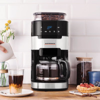 Produktbild för Gastroback Grind & Brew Pro Halvautomatisk Droppande kaffebryggare 1,5 l