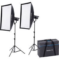 Produktbild för Nanlite FS-150B Bi-Colour 2 light kit with stand