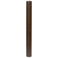 Produktbild för Balkongskärm brun och svart 1000x90 cm polyrotting