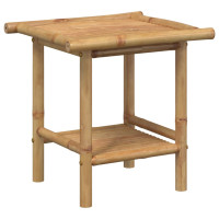 Produktbild för Soffbord 45x45x45 cm bambu