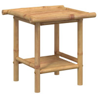 Produktbild för Soffbord 45x45x45 cm bambu