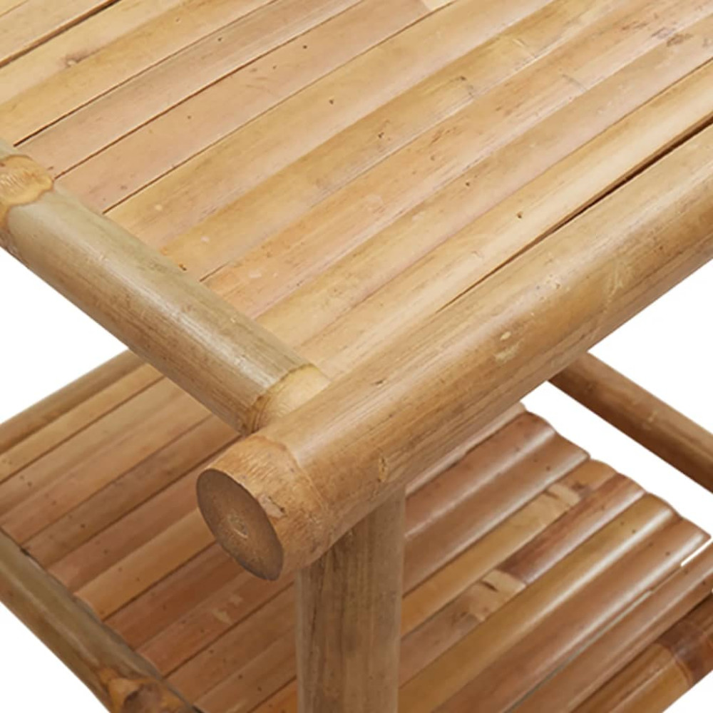 Produktbild för Soffbord 45x45x45 cm bambu