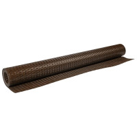 Produktbild för Balkongskärm brun och svart 400x100 cm polyrotting
