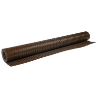 Produktbild för Balkongskärm brun och svart 1000x80 cm polyrotting