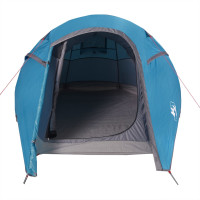 Produktbild för Campingtält tunnel 2 personer blå vattentätt