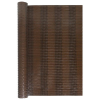 Produktbild för Balkongskärm brun och svart 400x80 cm polyrotting