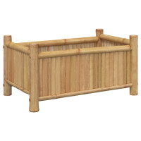 Produktbild för Odlingslåda 50x30x25 cm bambu