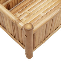 Produktbild för Odlingslåda 50x30x25 cm bambu