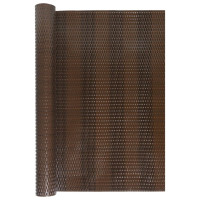 Produktbild för Balkongskärm brun och svart 300x100 cm polyrotting